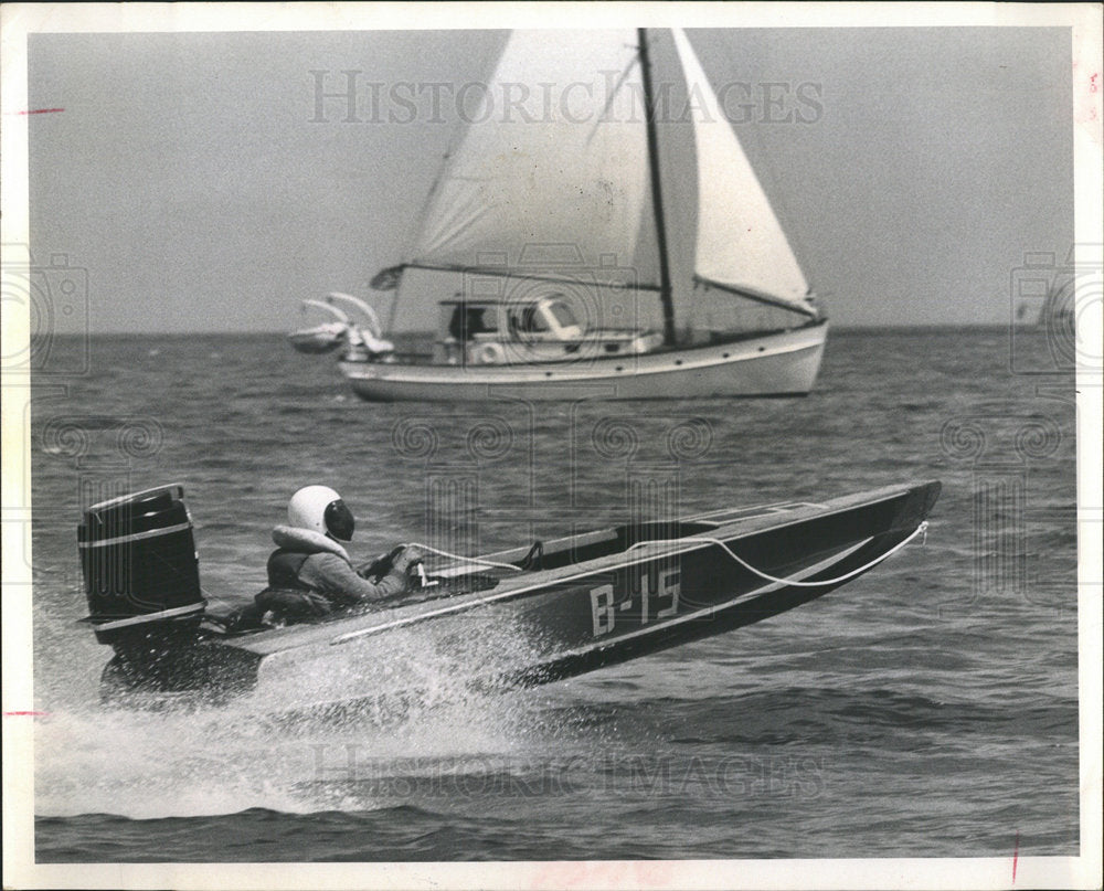 1967 Press Photo Tampa Bay Has All of Boating Action  - Historic Images