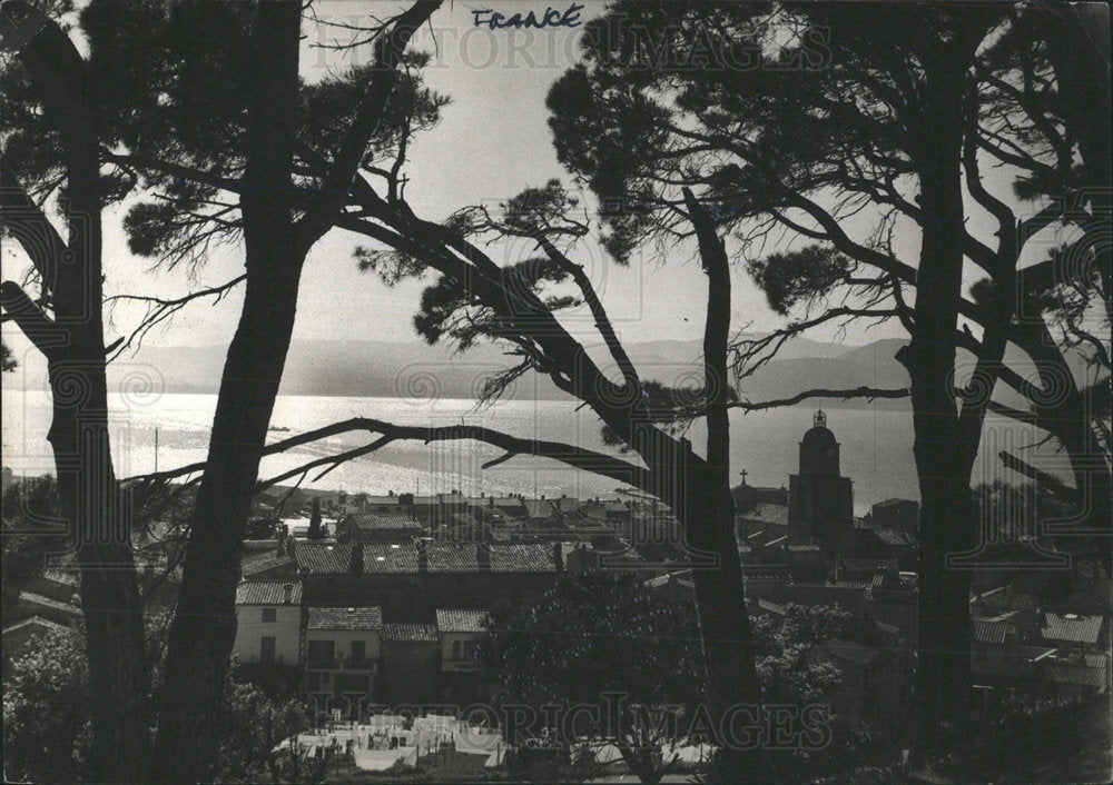 1981 Press Photo Villas French Riviera France - Historic Images