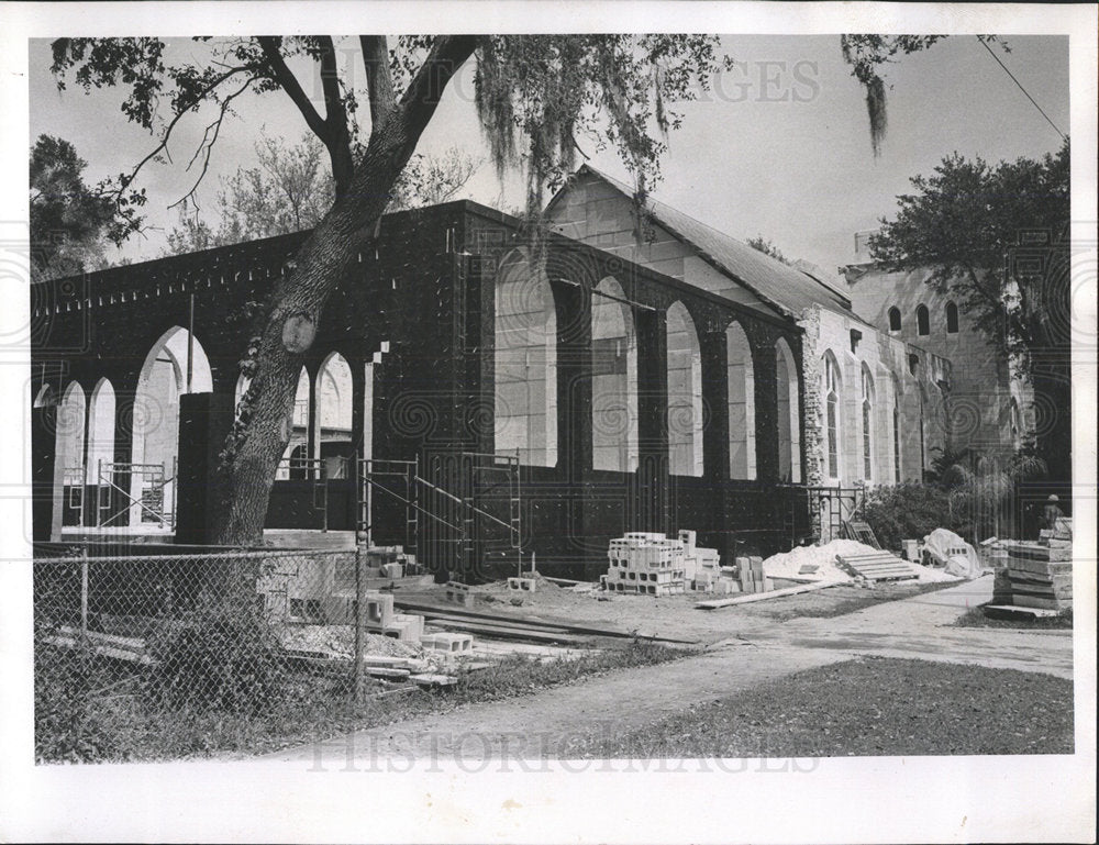 1961 Press Photo Clearwater Episcopal Church Sanctuary  - Historic Images