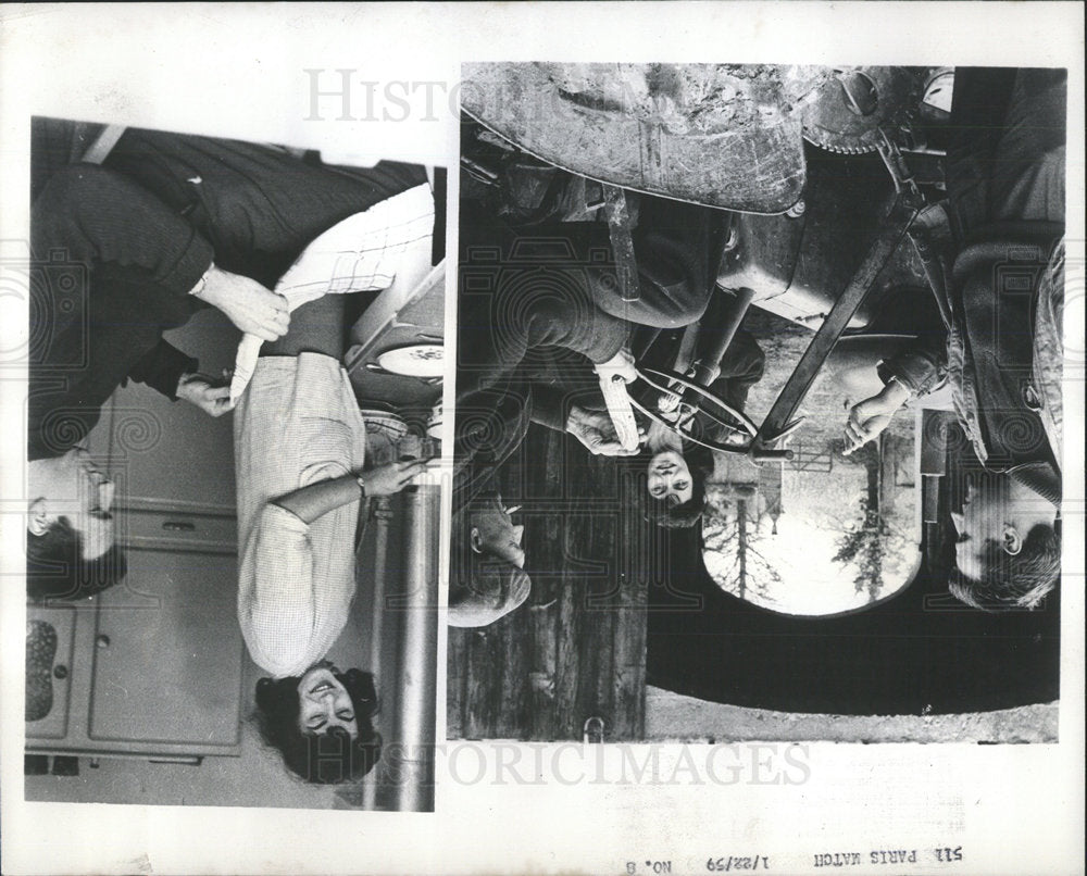 1959 Press Photo Southwest France Lacq Natural Gas Co  - Historic Images