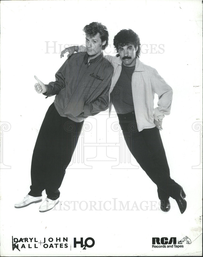 1988 Press Photo Hall Oates Stephen Thomas McClintock  - Historic Images