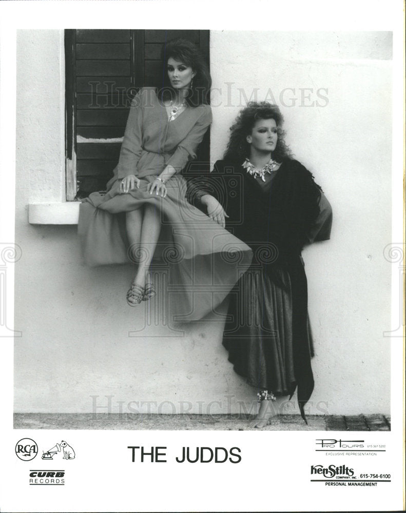 Press Photo The Judds Country Music Duo Chicago Mich - Historic Images