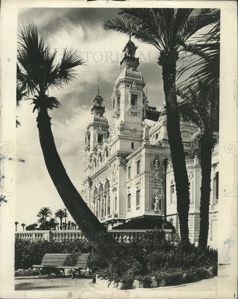 1964 Press Photo Monte Carlo Casino Monaco gambling  - Historic Images
