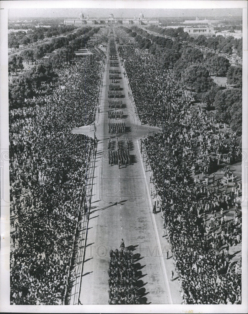 1954 Republic Day Parade Anniversary India  - Historic Images