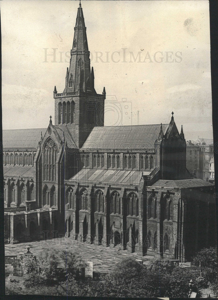 Press Photo Glasgow heroic Prince Bishop Kentigern  - Historic Images