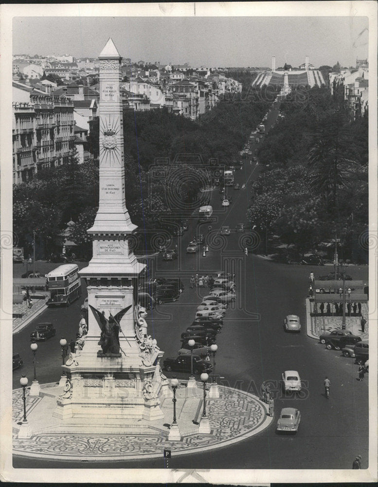 1963 Press Photo Avenida Da Liberdade Controversy  - Historic Images