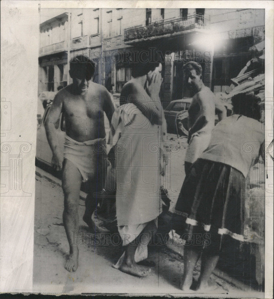 1963 Press Photo Yugoslav Skopje Willow Grove streets - Historic Images