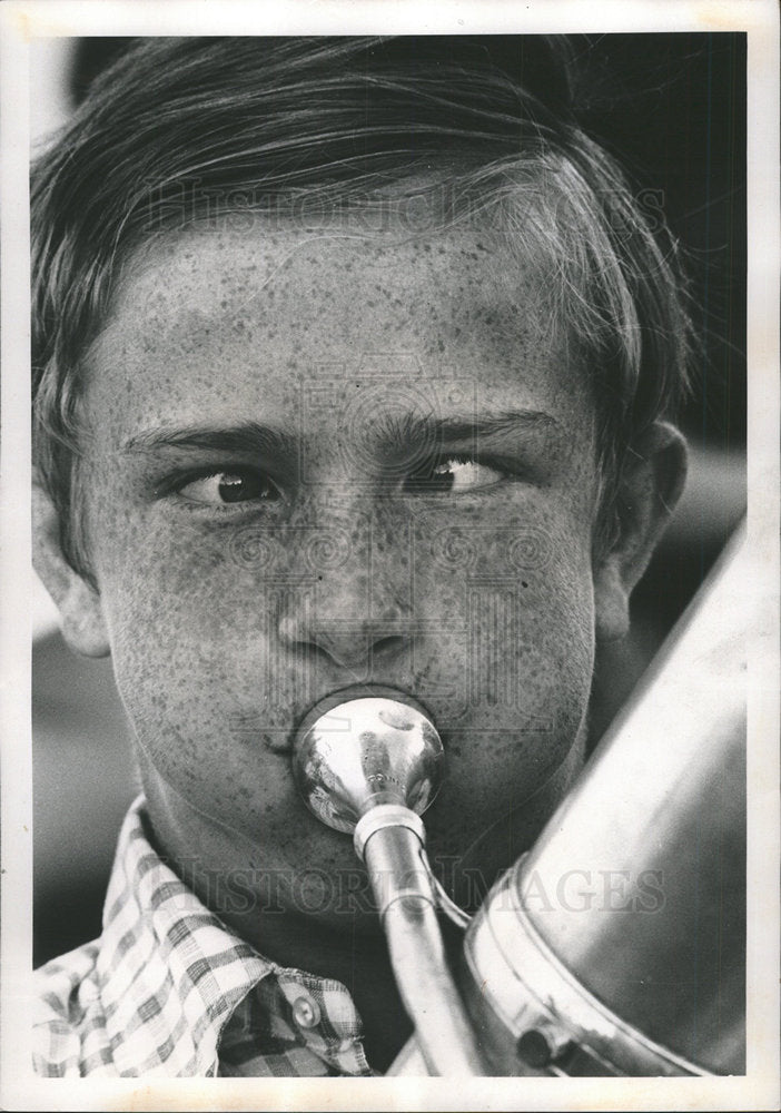 1973 Press Photo Bradenton Bayshore Middle School  - Historic Images