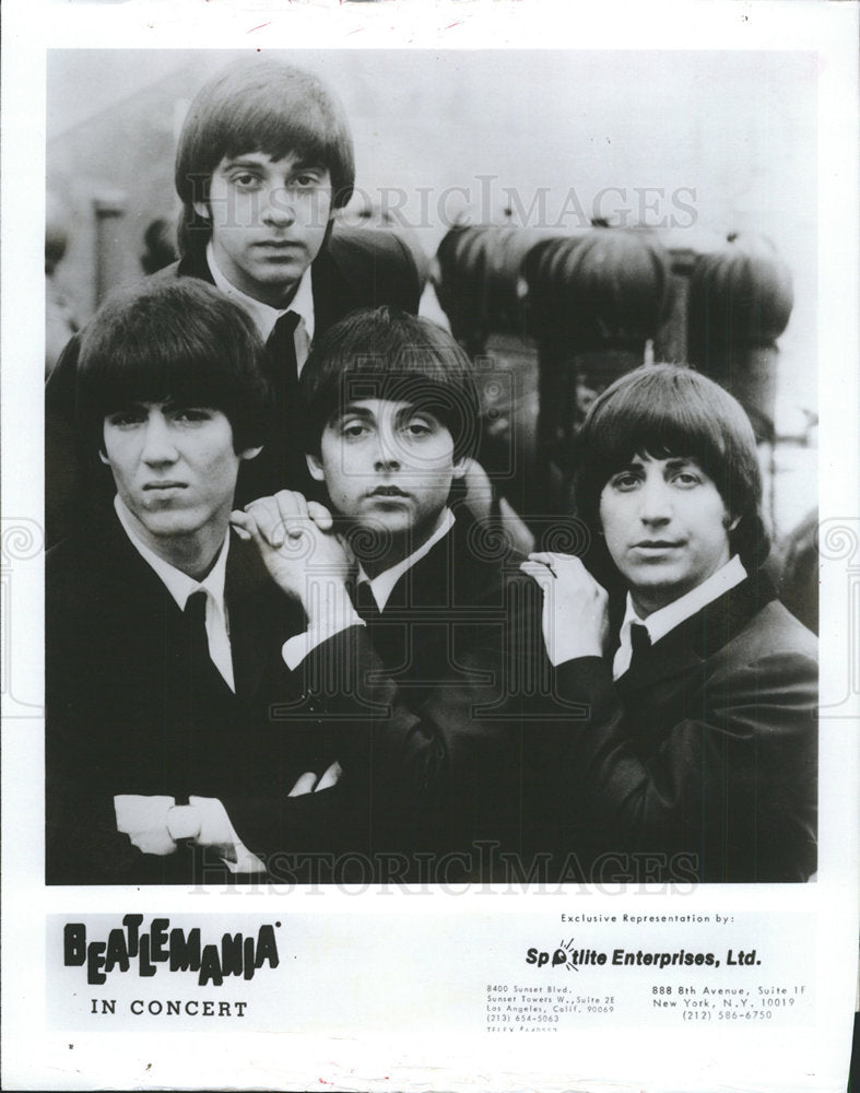 1981 Press Photo Music Group Beatles - Historic Images
