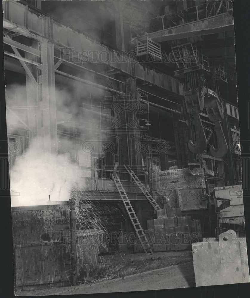 1941 Press Photo CF&amp;I Steel Corp Plant Denver Colorado - Historic Images