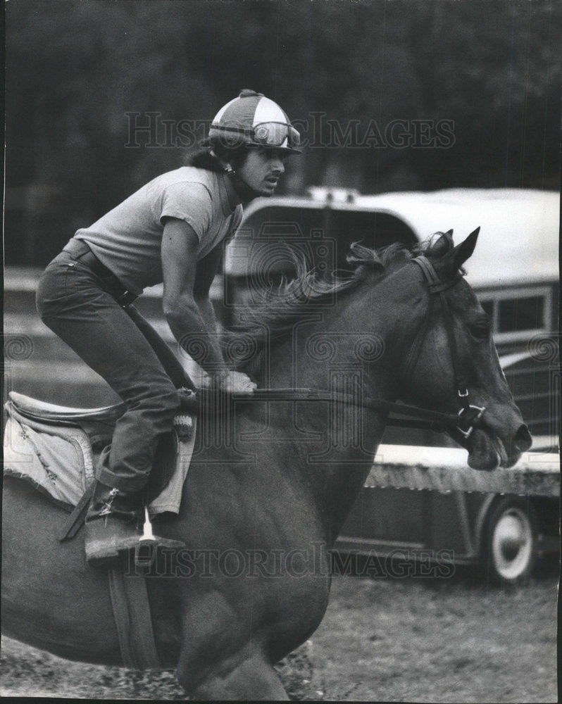 1974 Press Photo Horses Health Spa Pampered  - Historic Images