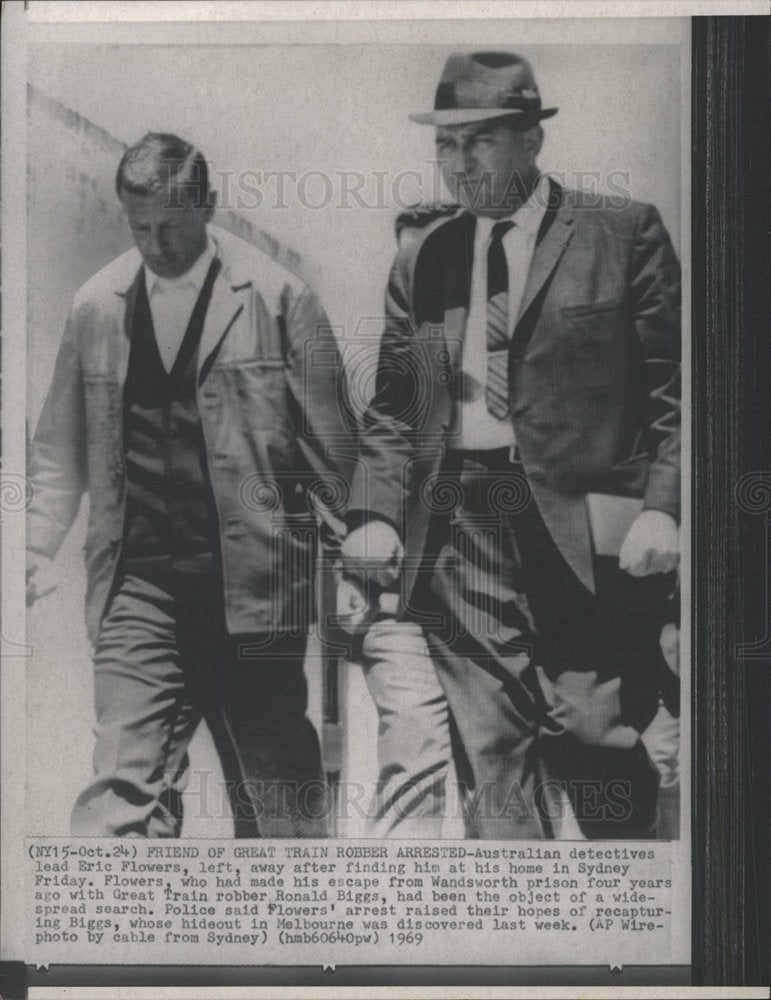 1969 Press Photo Australia Wandworth Prison Convict  - Historic Images