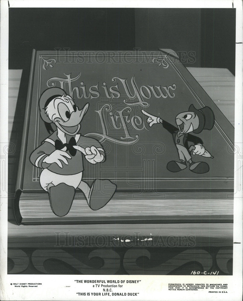 1977 Press Photo Wonderful World of Disney TV Program - Historic Images