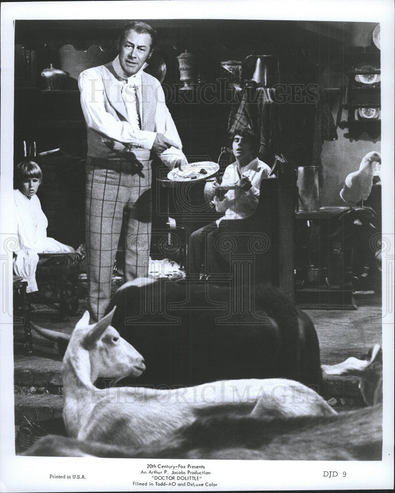 Press Photo Jacobs Production Doctor Dolittle Todd Film - Historic Images