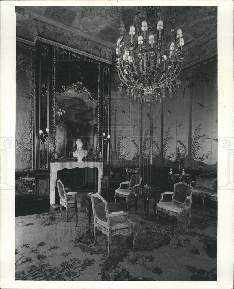 Press Photo Marie Antoinette Salon Queen Furnished Lend - Historic Images