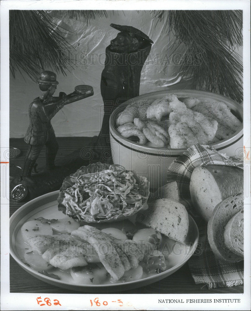 1974 Press Photo German Potato Skillet is a hearty dish - Historic Images