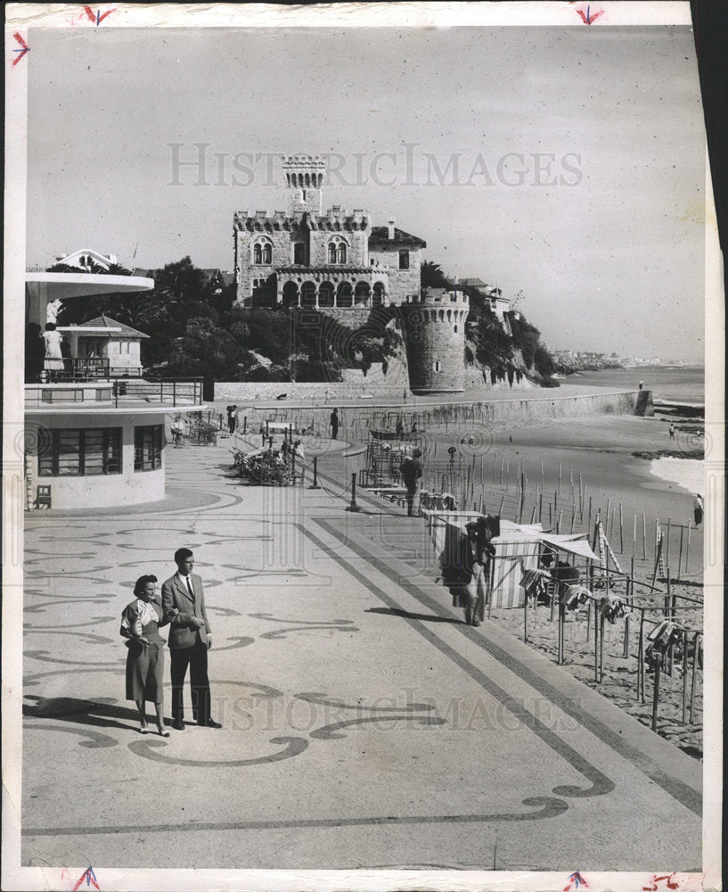 Press Photo Lisbon Portugal Pan American Air  - Historic Images