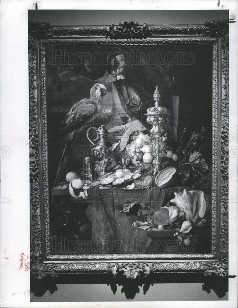 1981 Press Photo Jan Davidsz De Heem Tampa Museum John  - Historic Images