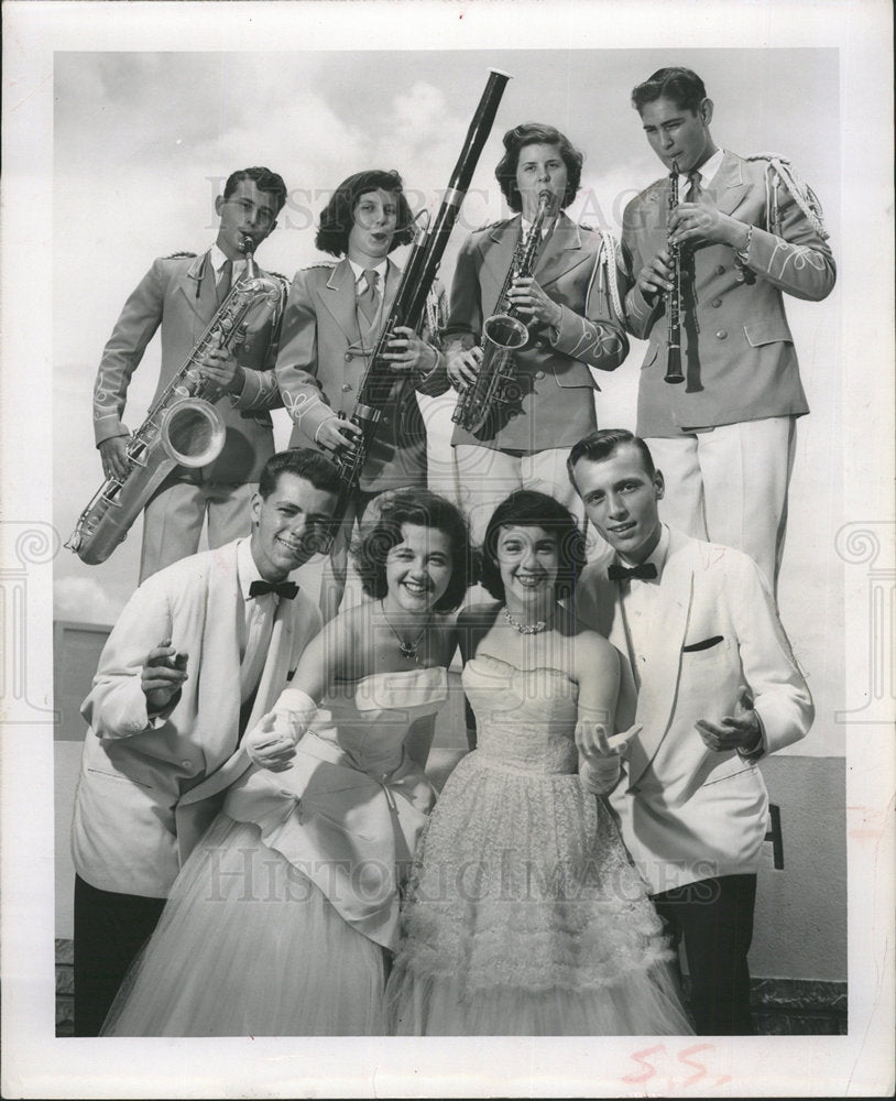 1957 Press Photo The Boca Celgn School group - RRY39301 - Historic Images