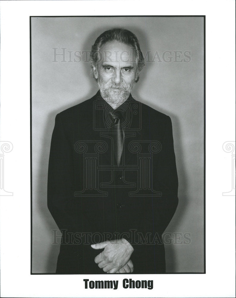 Press Photo Tommy Chong Canadian American Actor  - Historic Images