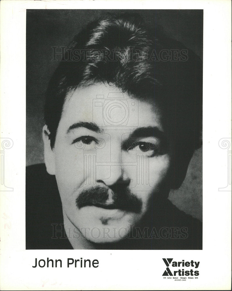 1985 Press Photo John Prine Country Music Singer  - Historic Images