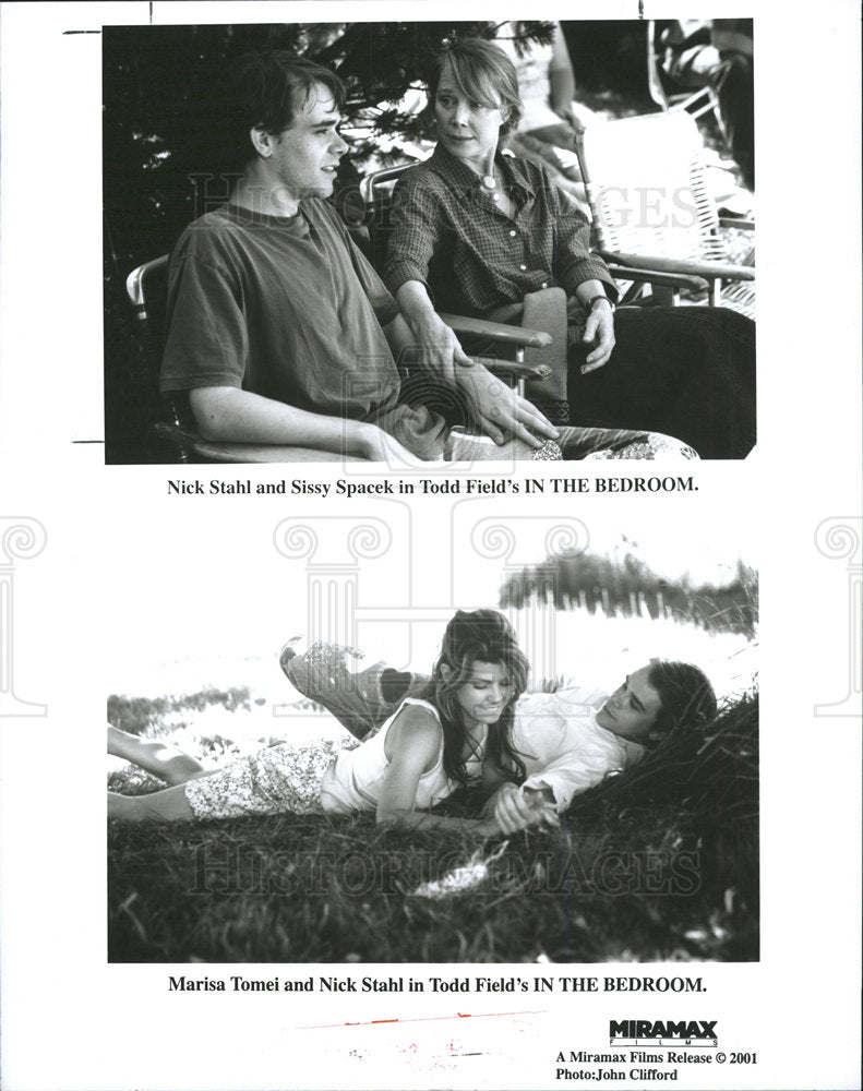 Press Photo Nick Stahl Sissy Spacek Bedroom Marisa Todd - Historic Images