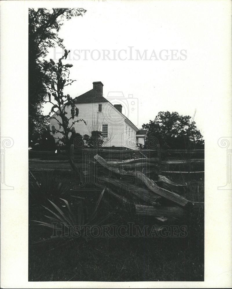 1981 Press Photo Patrick Henry Scotchtown Virginia - Historic Images