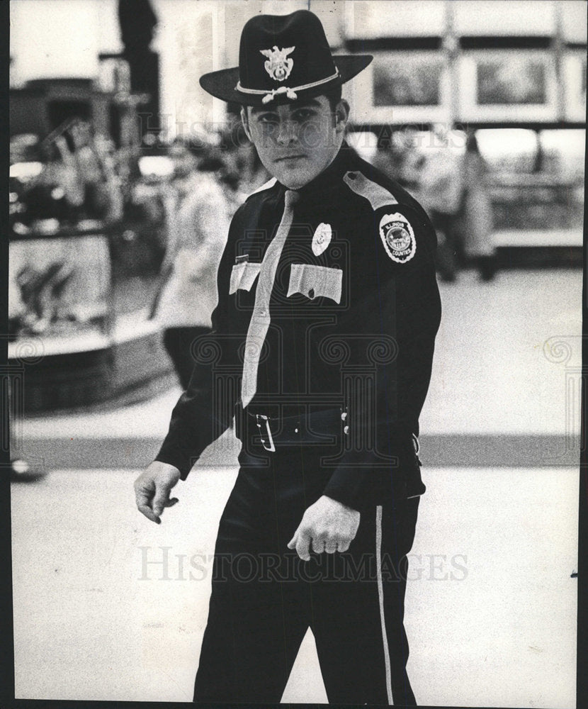 1972 Press Photo llinois Counties Detective Patrol Inc - Historic Images