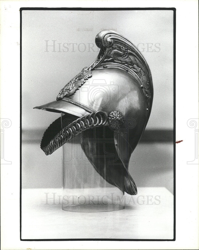 1986 Press Photo Firefighter Leonard Falana Fred Roy  - Historic Images