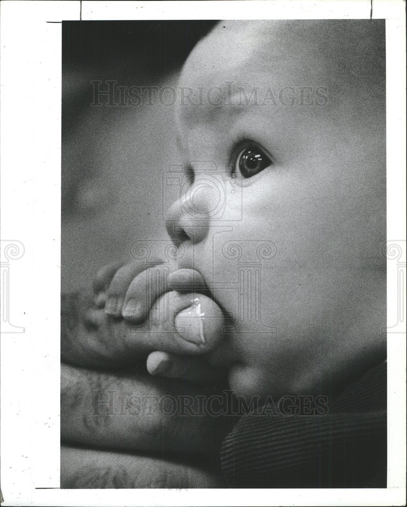 1988 Press Photo Hepatitis Vaccination Morton Hospital  - Historic Images