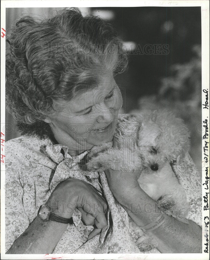 1983 Press Photo PATIENT PATTY  MORTON PLANT HOSPITAL - Historic Images
