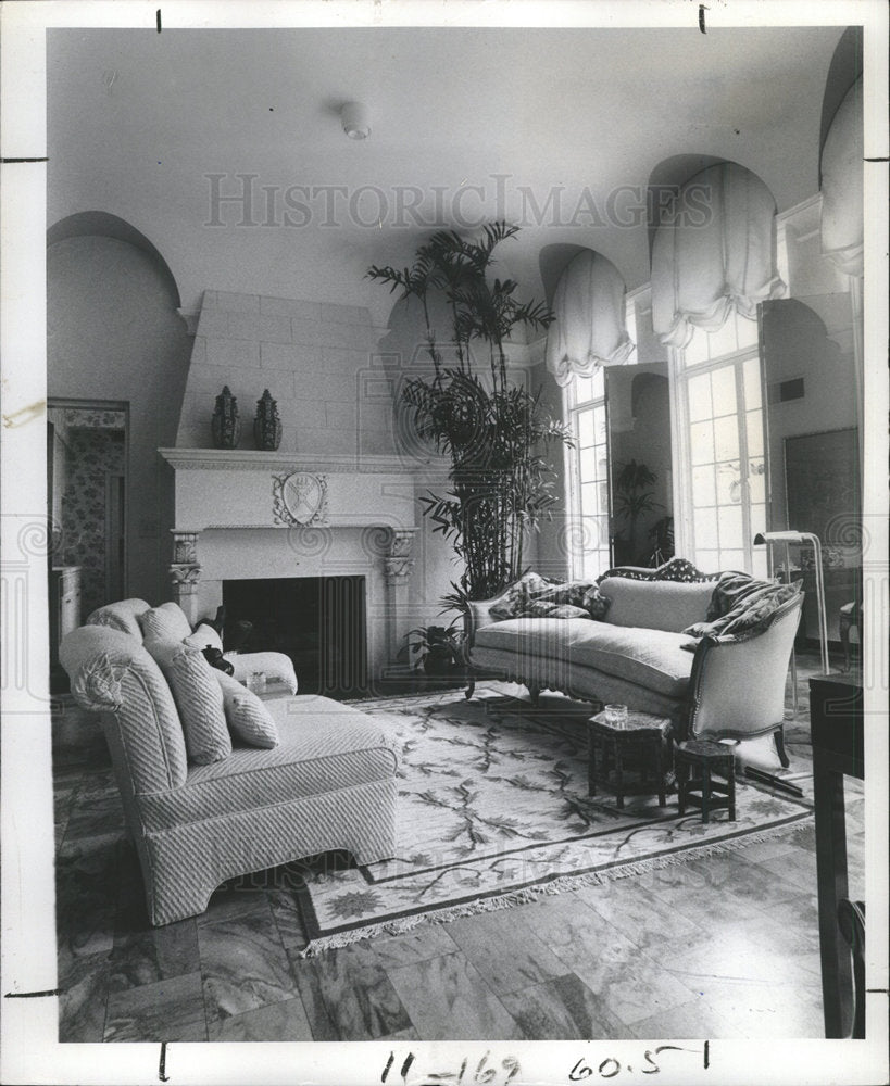 1979 Press Photo Guest Wing Designer Showcase House - Historic Images