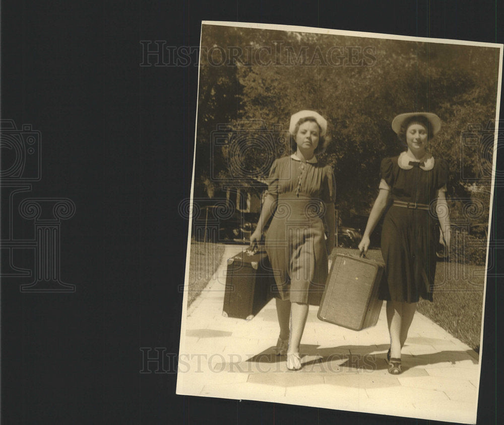 1939 Press Photo Mound Park School Nursing Students - Historic Images