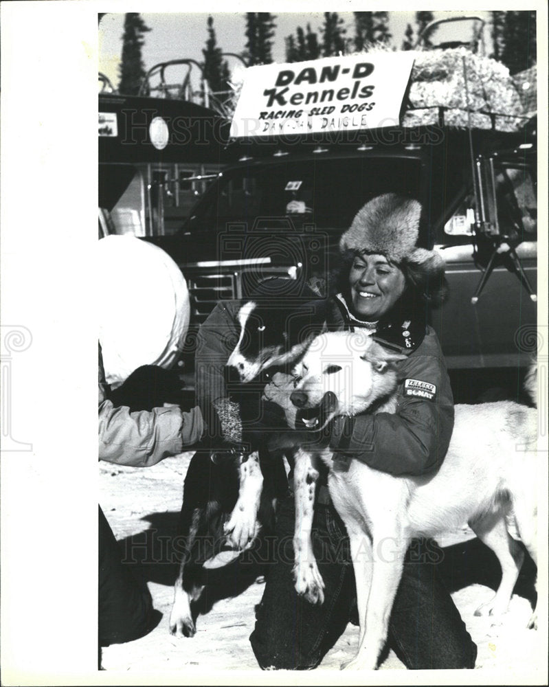 1989 Press Photo Rox Wright Dog Racing Winner  - Historic Images