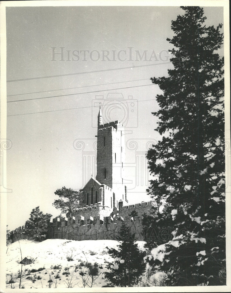 1937 Press Photo Will Rogers Shrine of the Sun Colorado - Historic Images