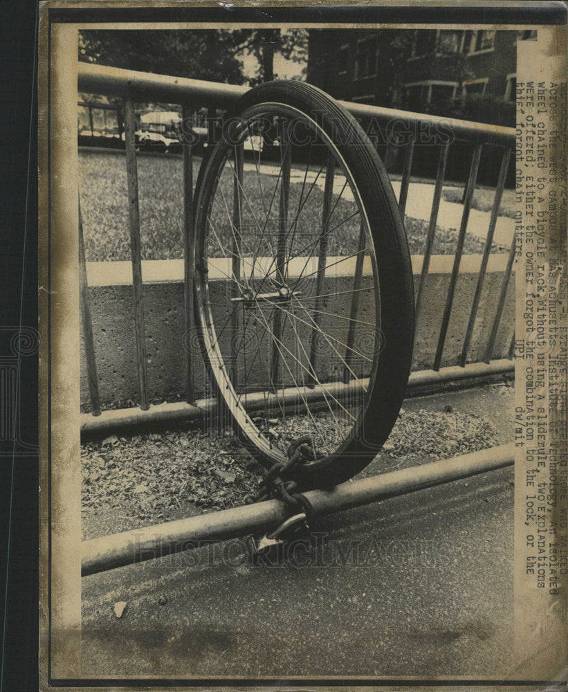 1972 Press Photo Massachusetts Institute of Technology - Historic Images