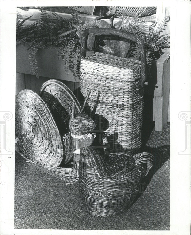 1982 Press Photo Basketry For Every Occasion and Need - Historic Images