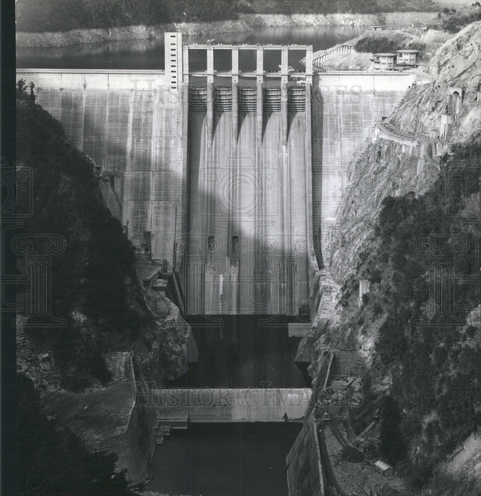 1965 Press Photo Sakuma Dam Japan - RRY41533 - Historic Images