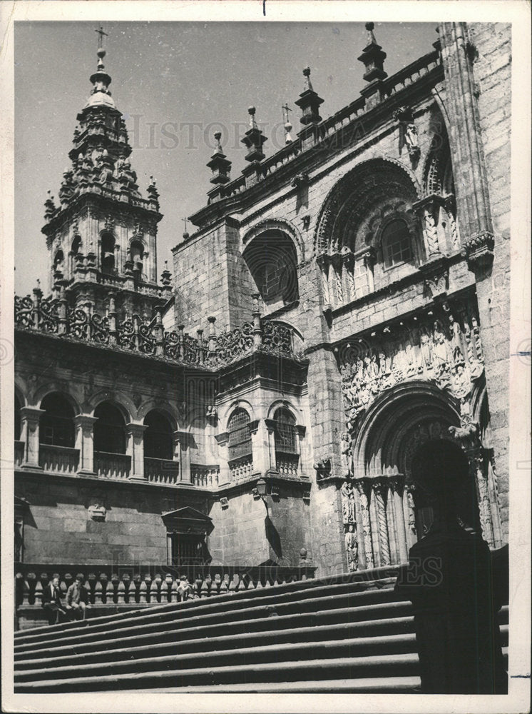 1978 Press Photo Cathedral Santiago Del Compostela  - Historic Images