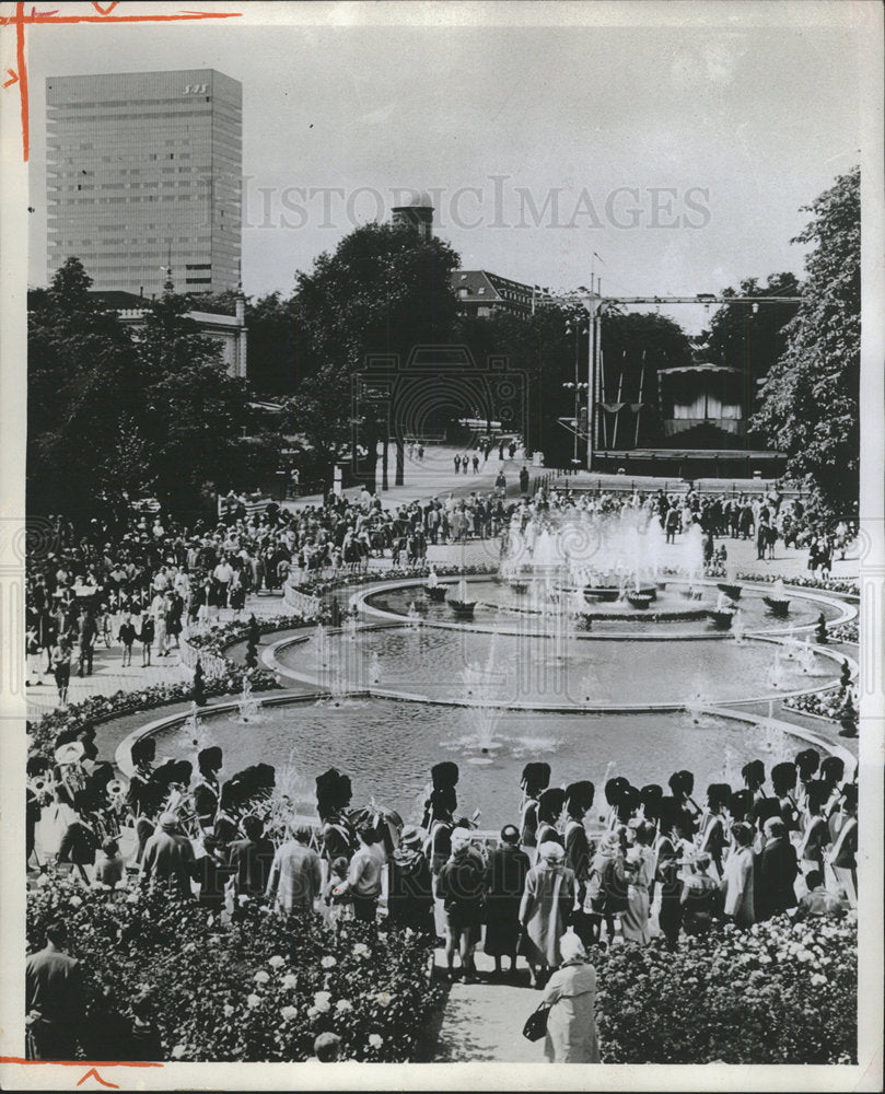 1979 Press Photo Copenhagen Denmark Tivoli Gardens - Historic Images