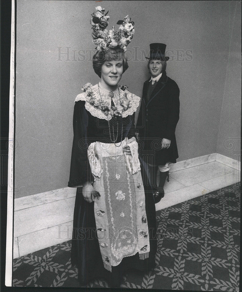 1975 Press Photo Berit Persson Staffan Mannberg Swedish - Historic Images