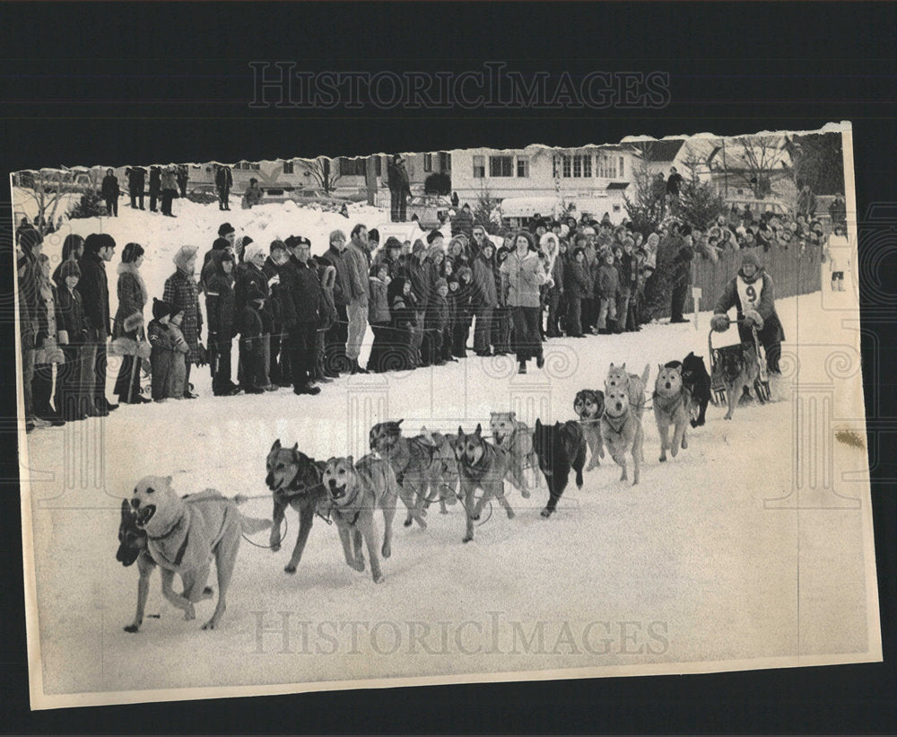 1973 Press Photo World Champion Sled  Dog Derby - Historic Images