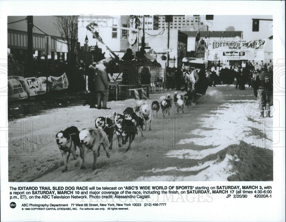 1990 The Iditarod Trail Sled Dog Race - Historic Images