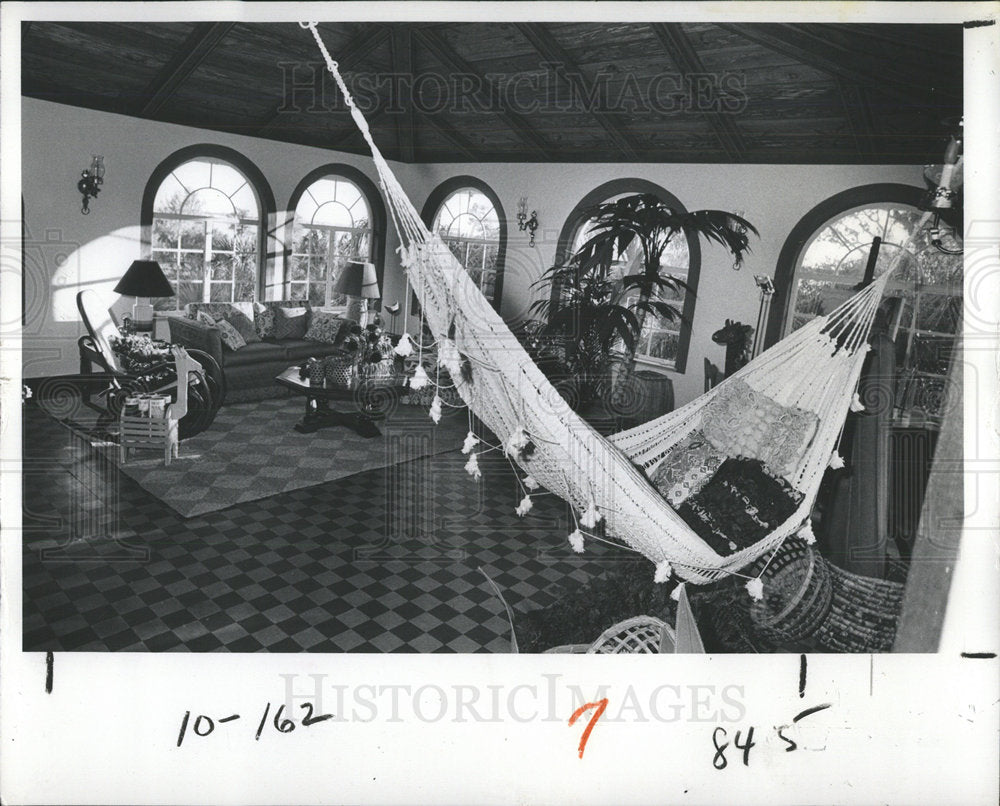 1979 Press Photo Crows Nest Design Boca Ciega Bay - Historic Images