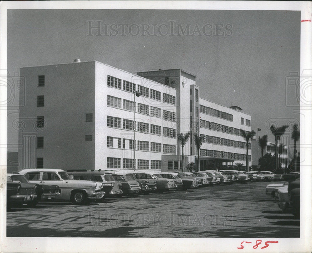 1963 Press Photo Manatee County&#39;s $1.7 million hospital - Historic Images