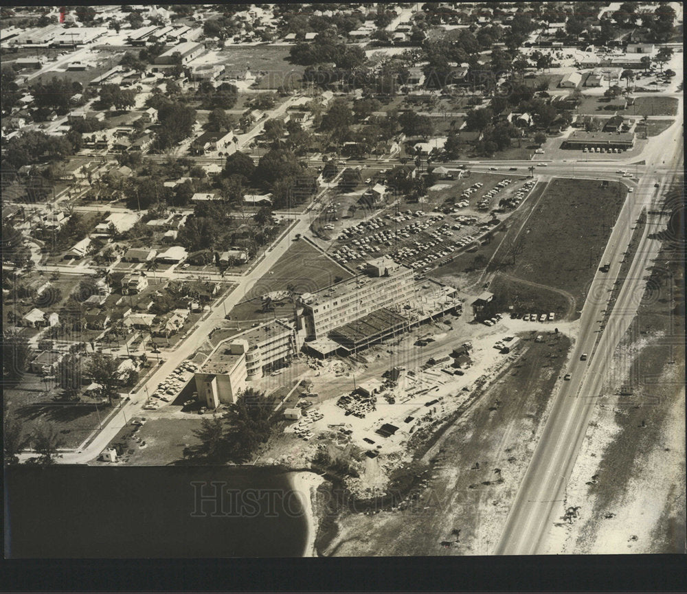1962 Press Photo Veterans Mem Hospital Construction - Historic Images