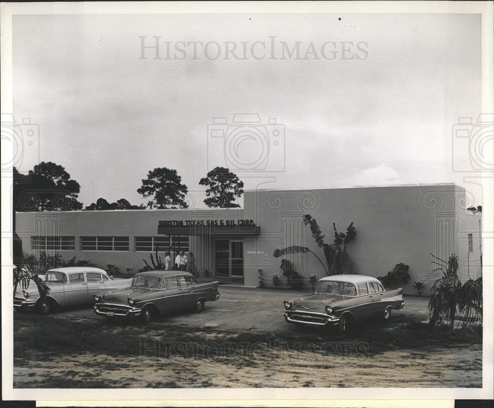 1967 Press Photo Houston Texas Gas And Oil Corporation - Historic Images