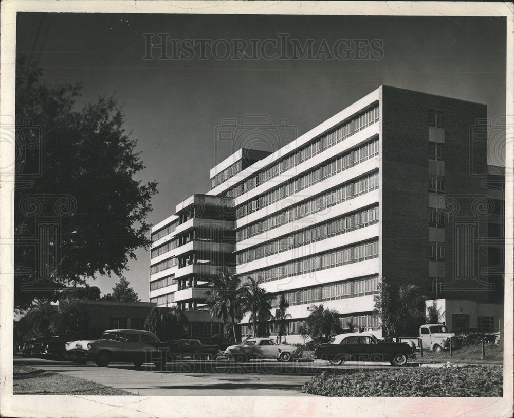 1959 Press Photo Mound Park Hospital St. Petersburg  - Historic Images