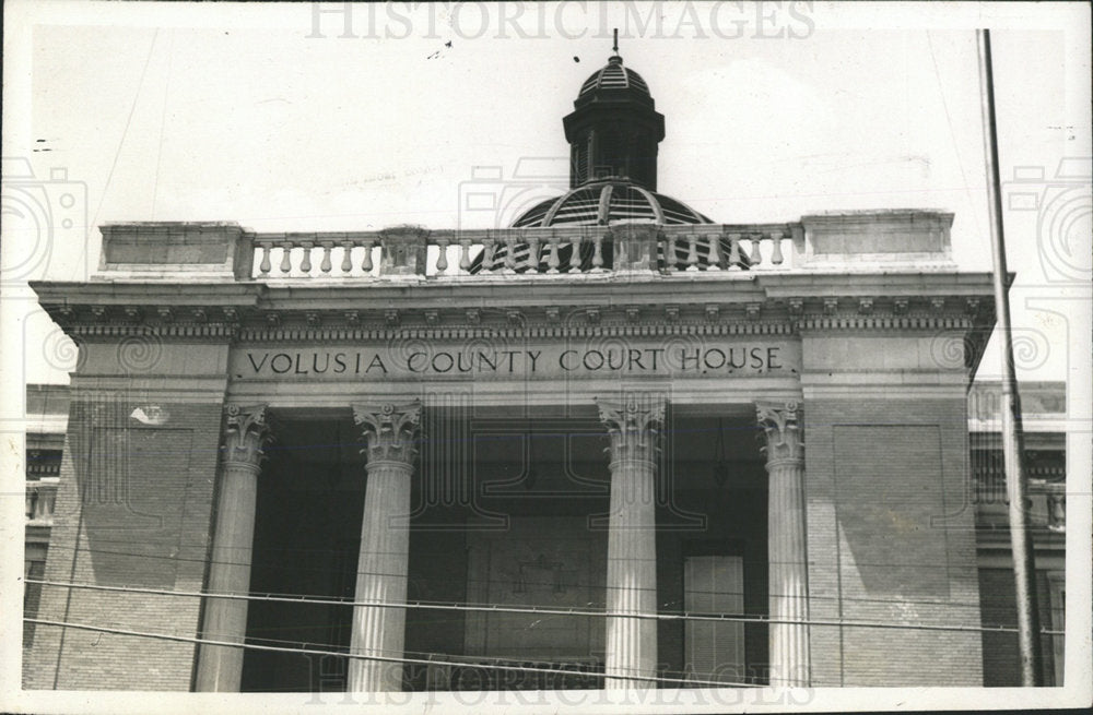 1940 Press Photo Volusia County Court House - Historic Images