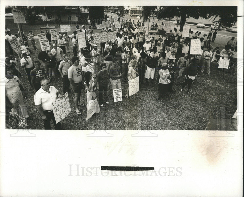 1978 Press Photo NAACP supports strike of steel workers - Historic Images